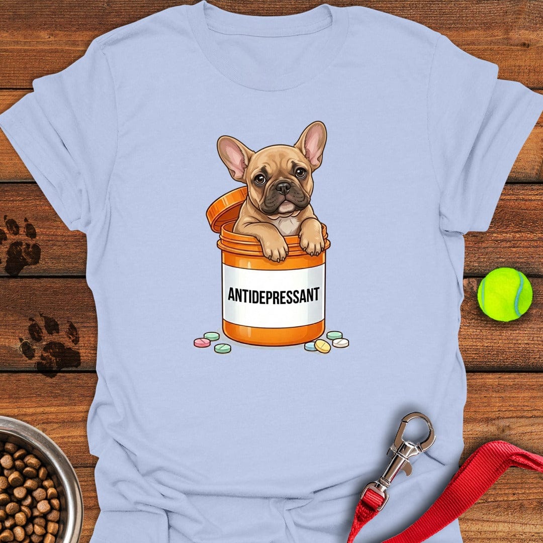 Antidepressant French Bulldog Light Blue