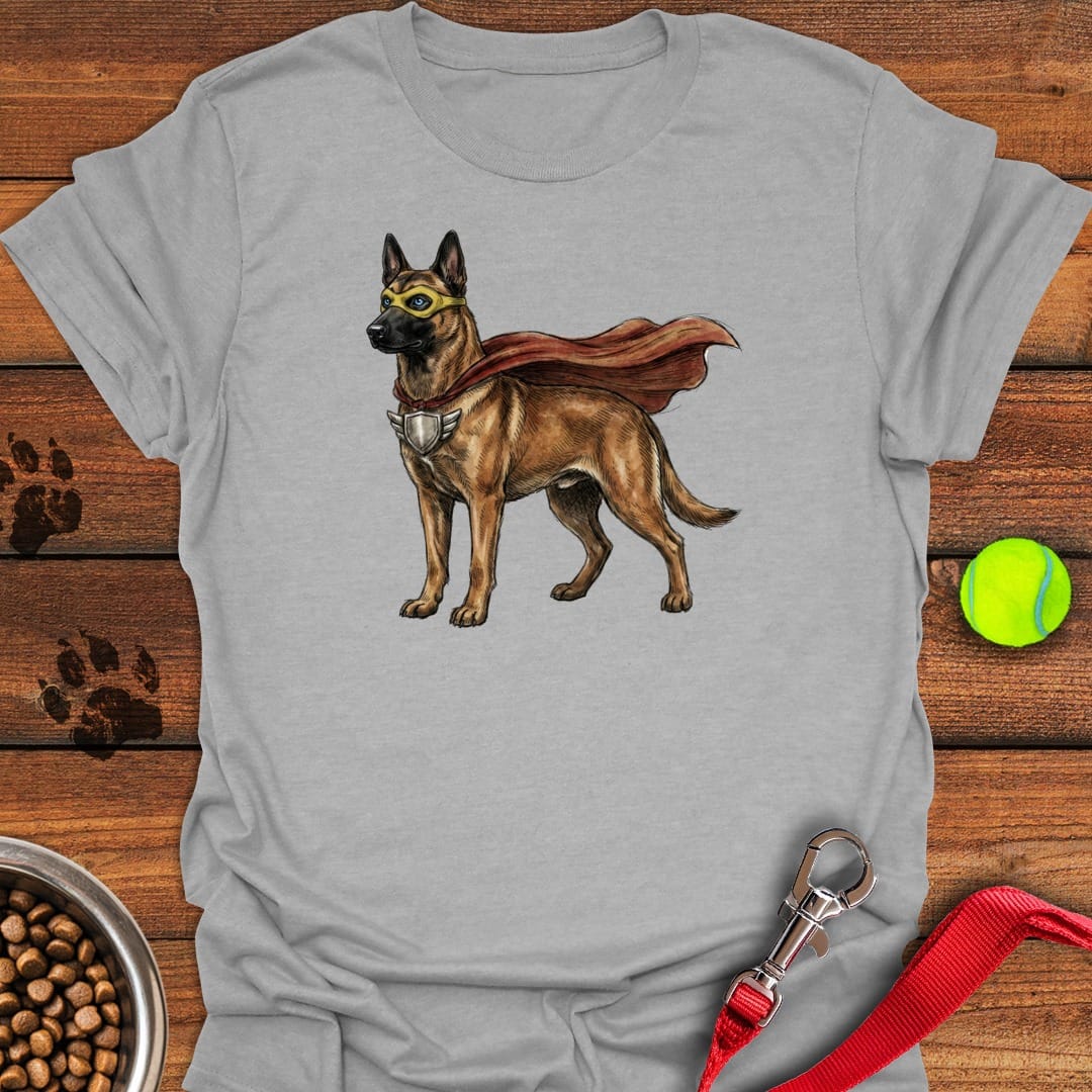 Belgian Malinois Superhero Sport Grey