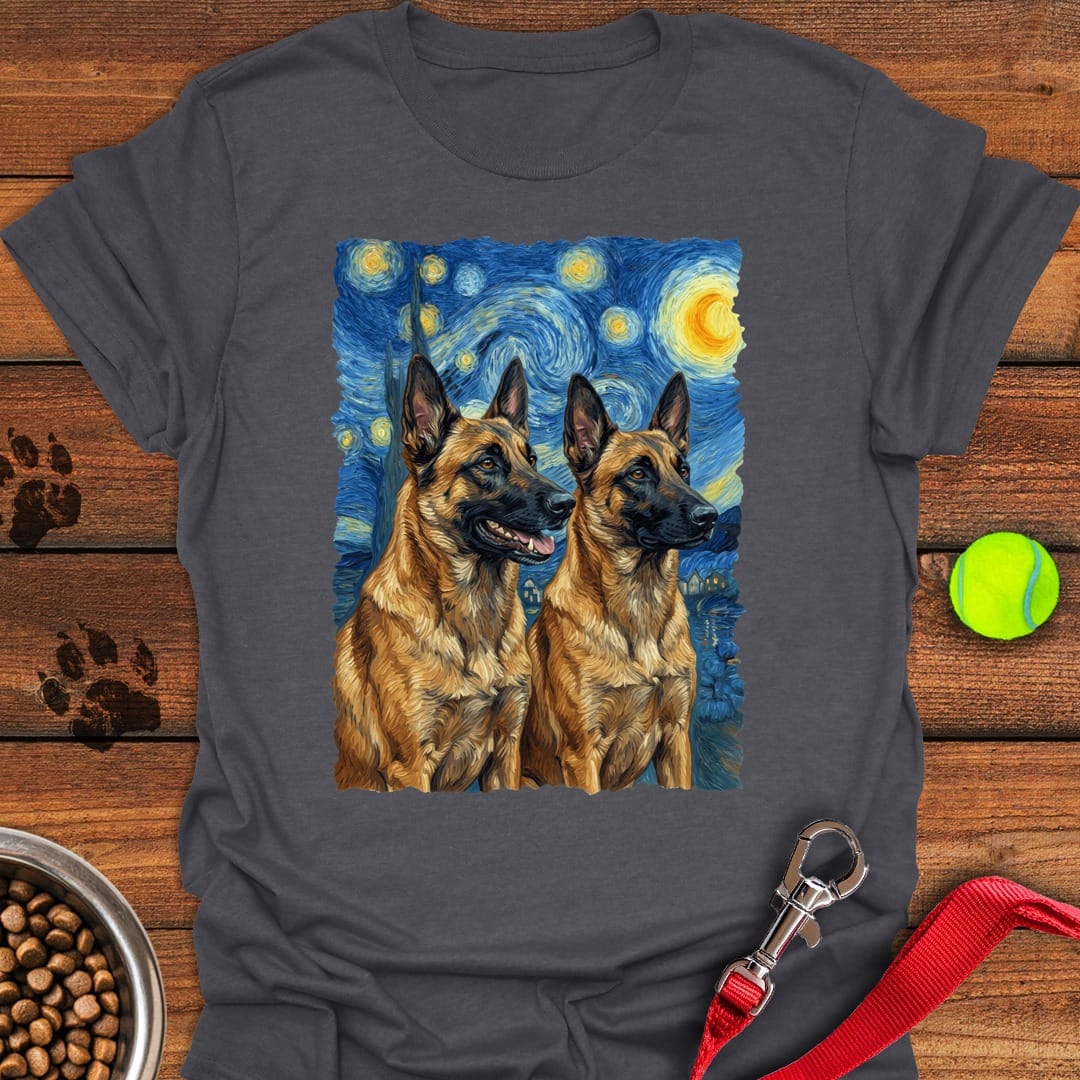 Belgian Malinois Van Gogh Dark Heather