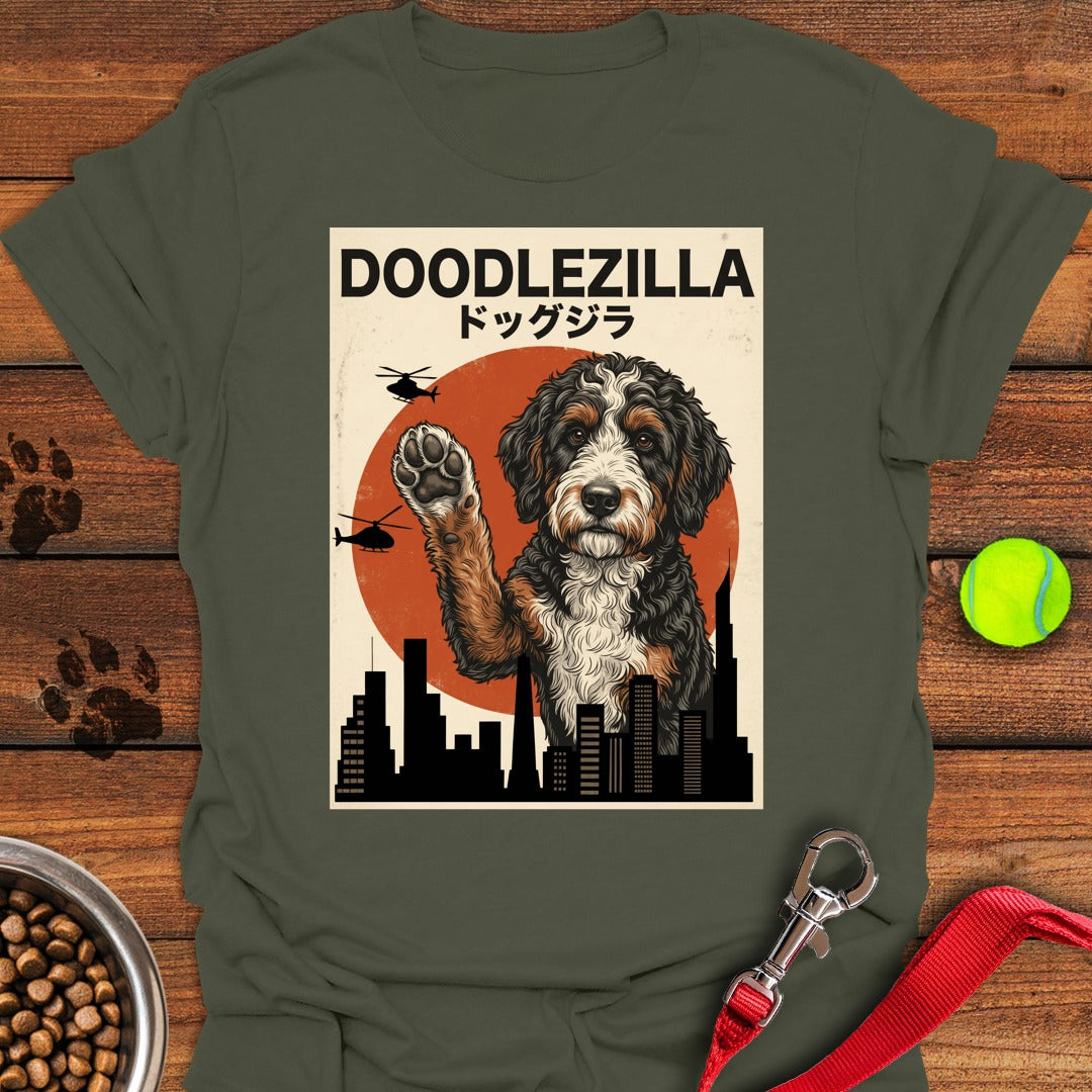 Bernedoodle Doodlezilla Military Green