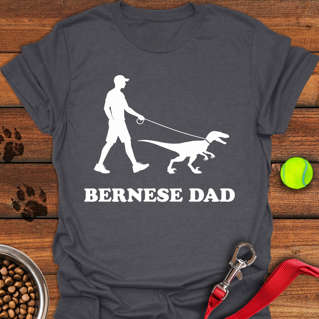 Bernese Dad Velicoraptor Dark Heather