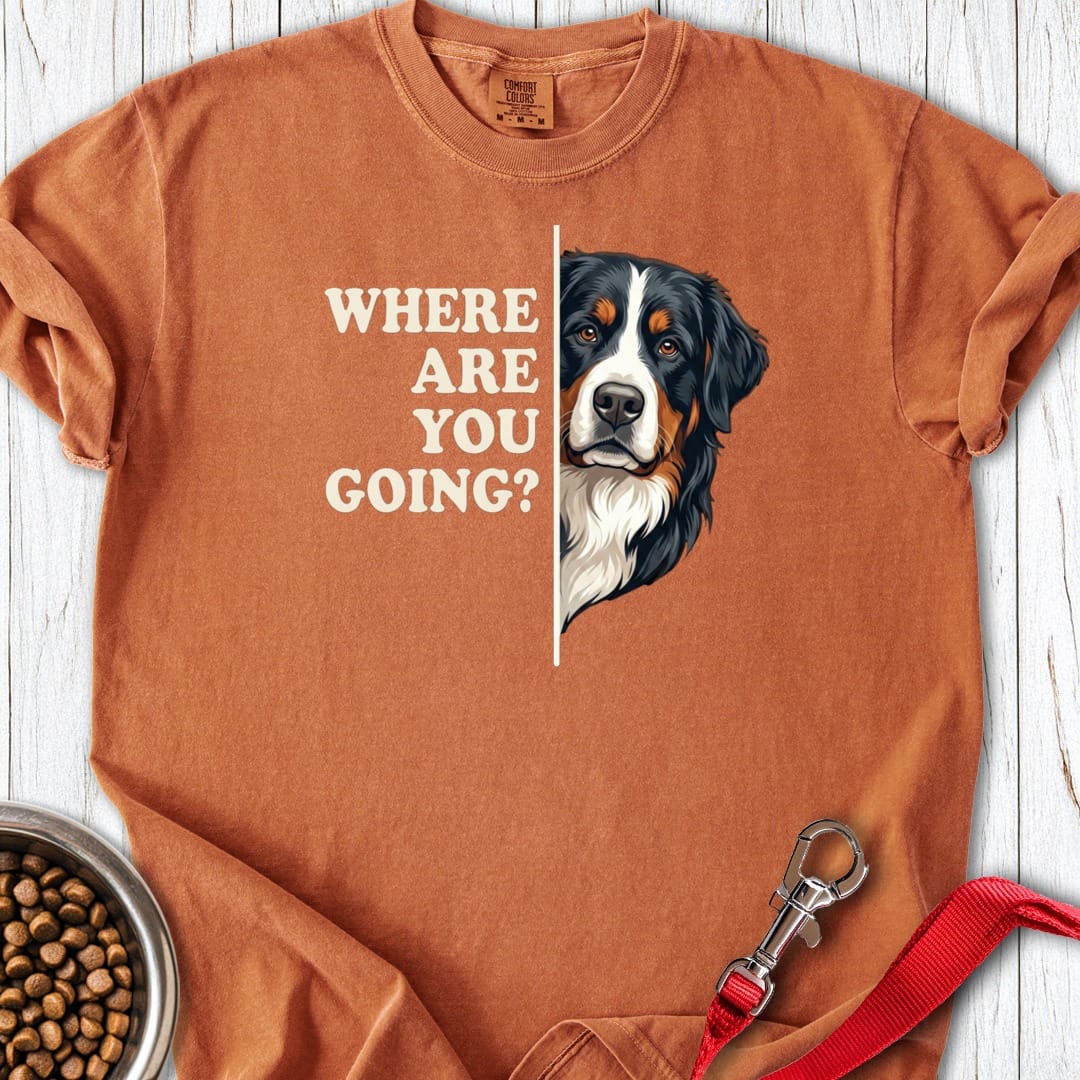 Bernese Mountain Dog Alert Premium Tee Yam
