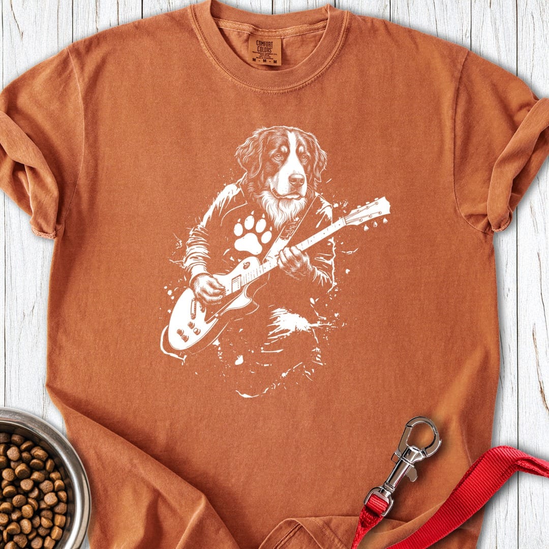 Bernese Mountain Dog Rocker Premium Tee Yam