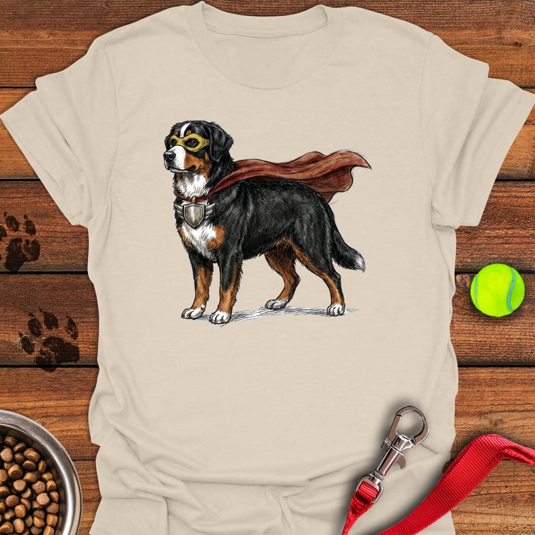 Bernese Mountain Dog Superhero Natural