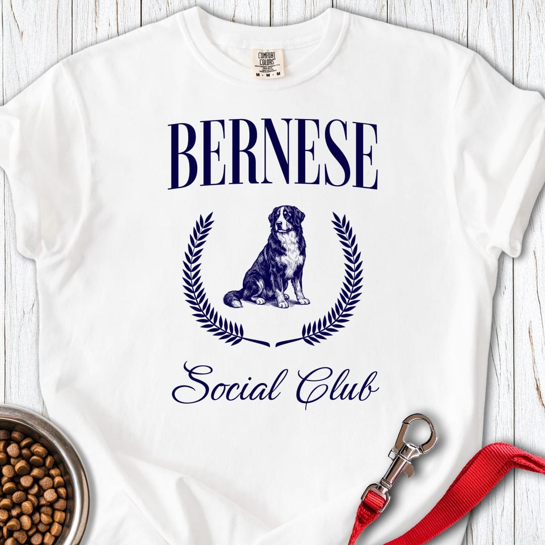 Bernese Social Club Premium Tee White