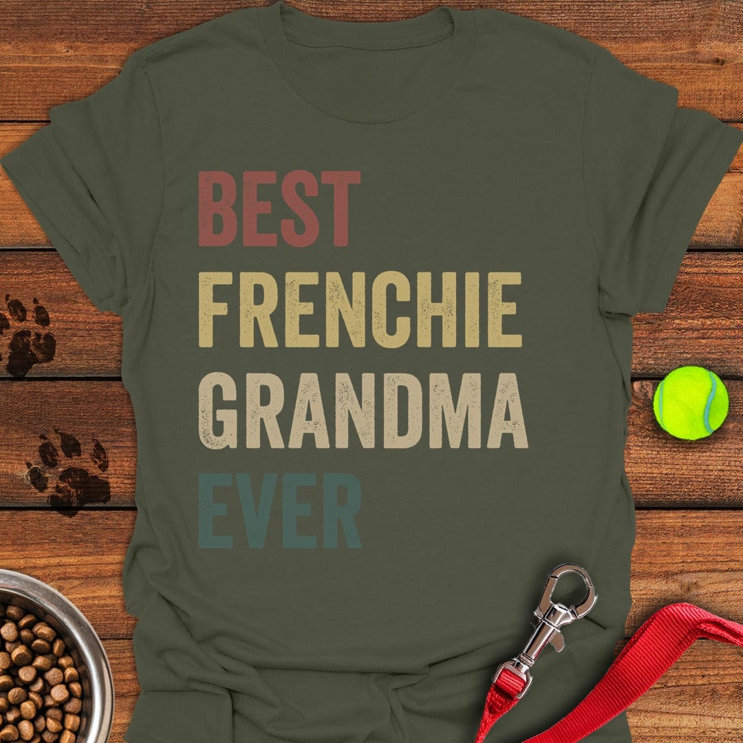Best Frenchie Grandma Military Green