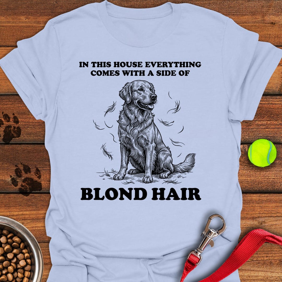 Blond Goldie Hair Light Blue