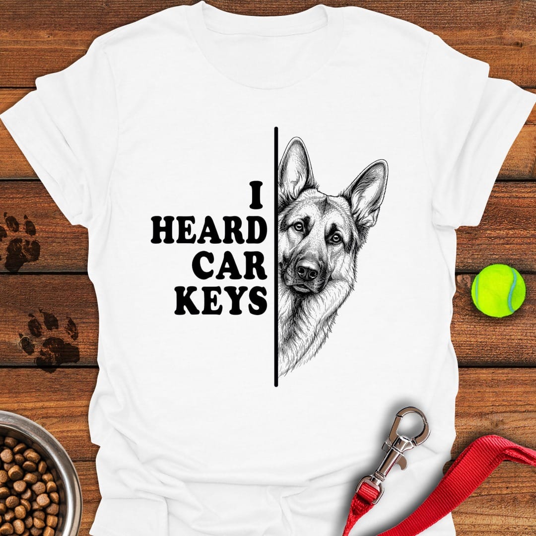 Car keys German Shepherd White