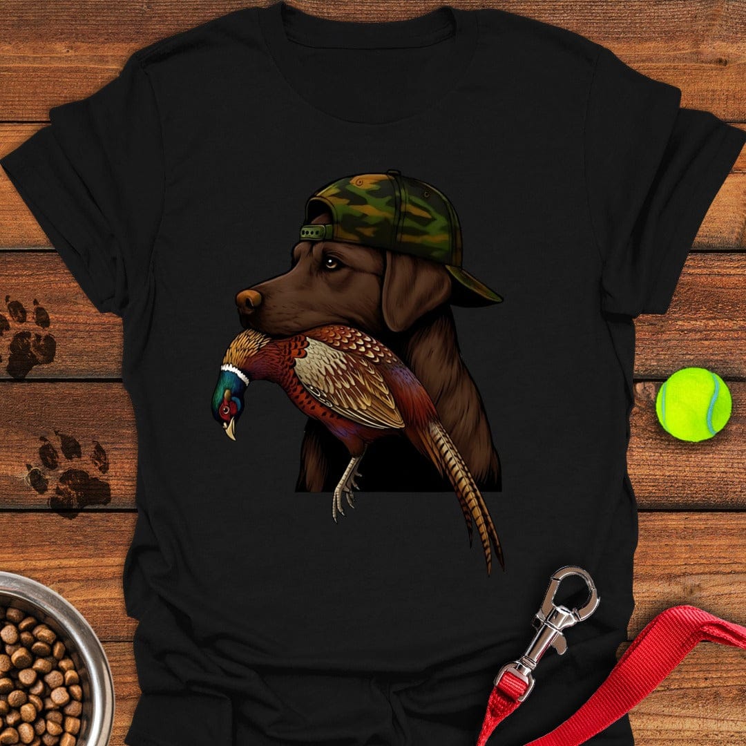 Chocolate Lab Pheasant Hunter Black