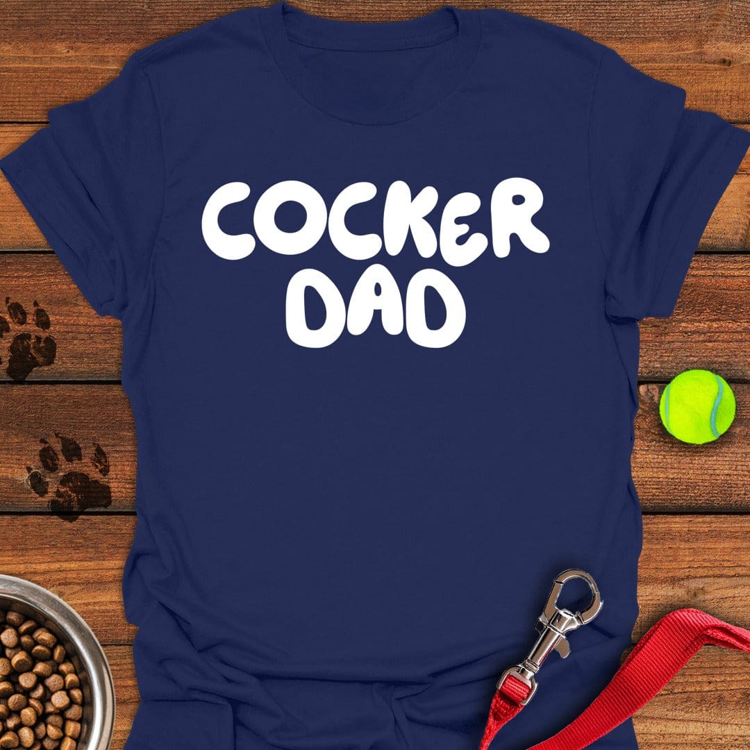 Cocker Dad Navy