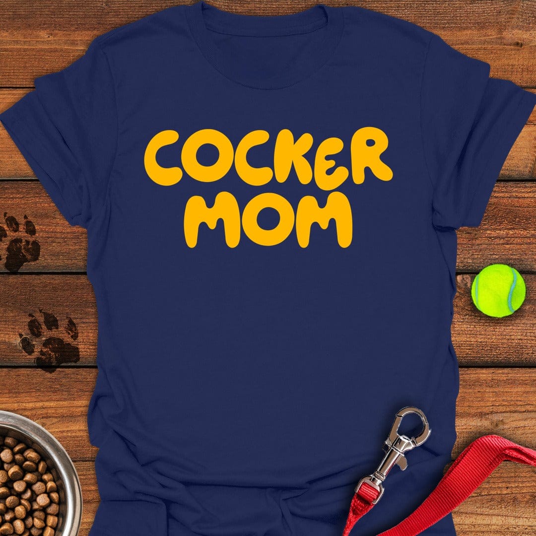 Cocker Mom Navy