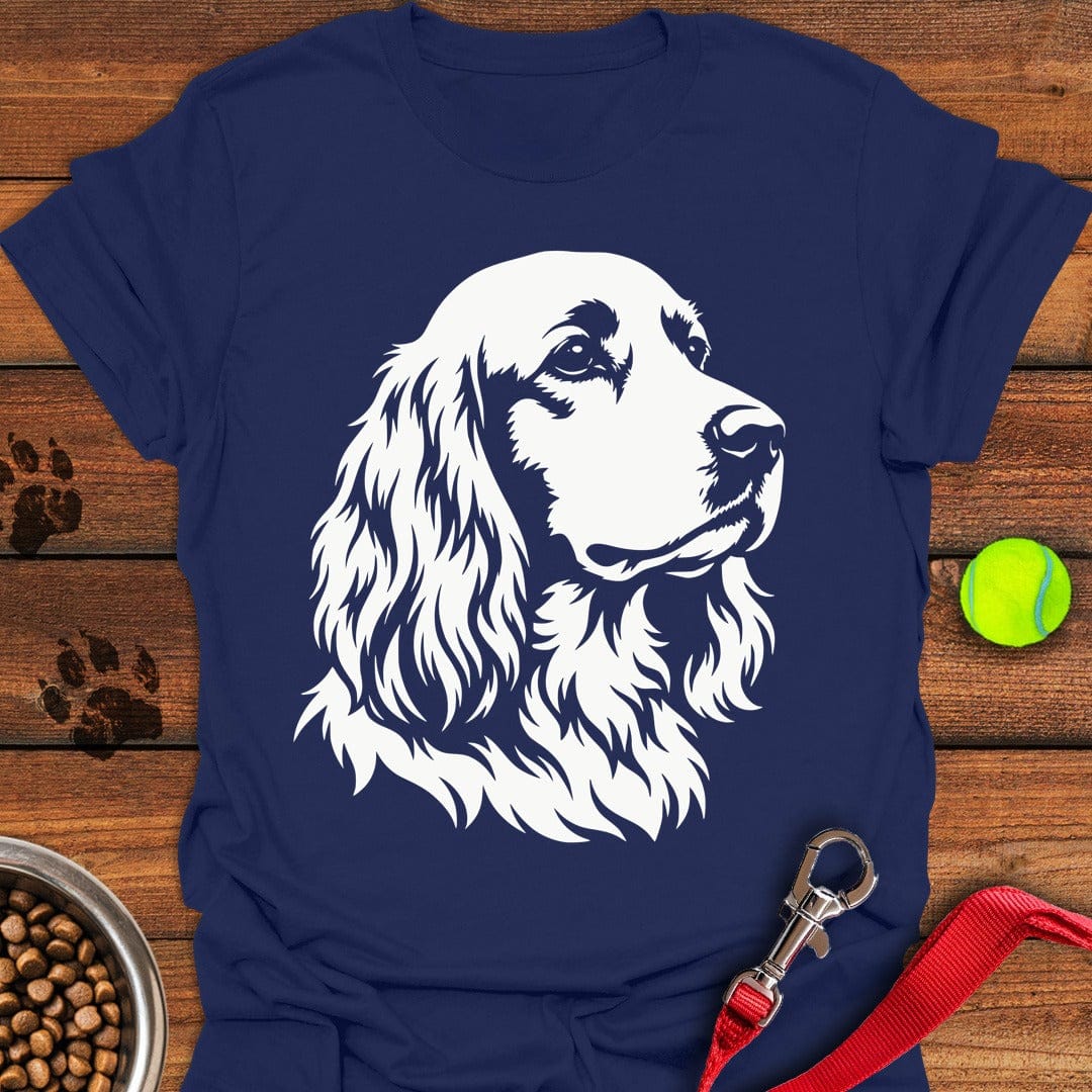 Cocker Spaniel Graphic Navy