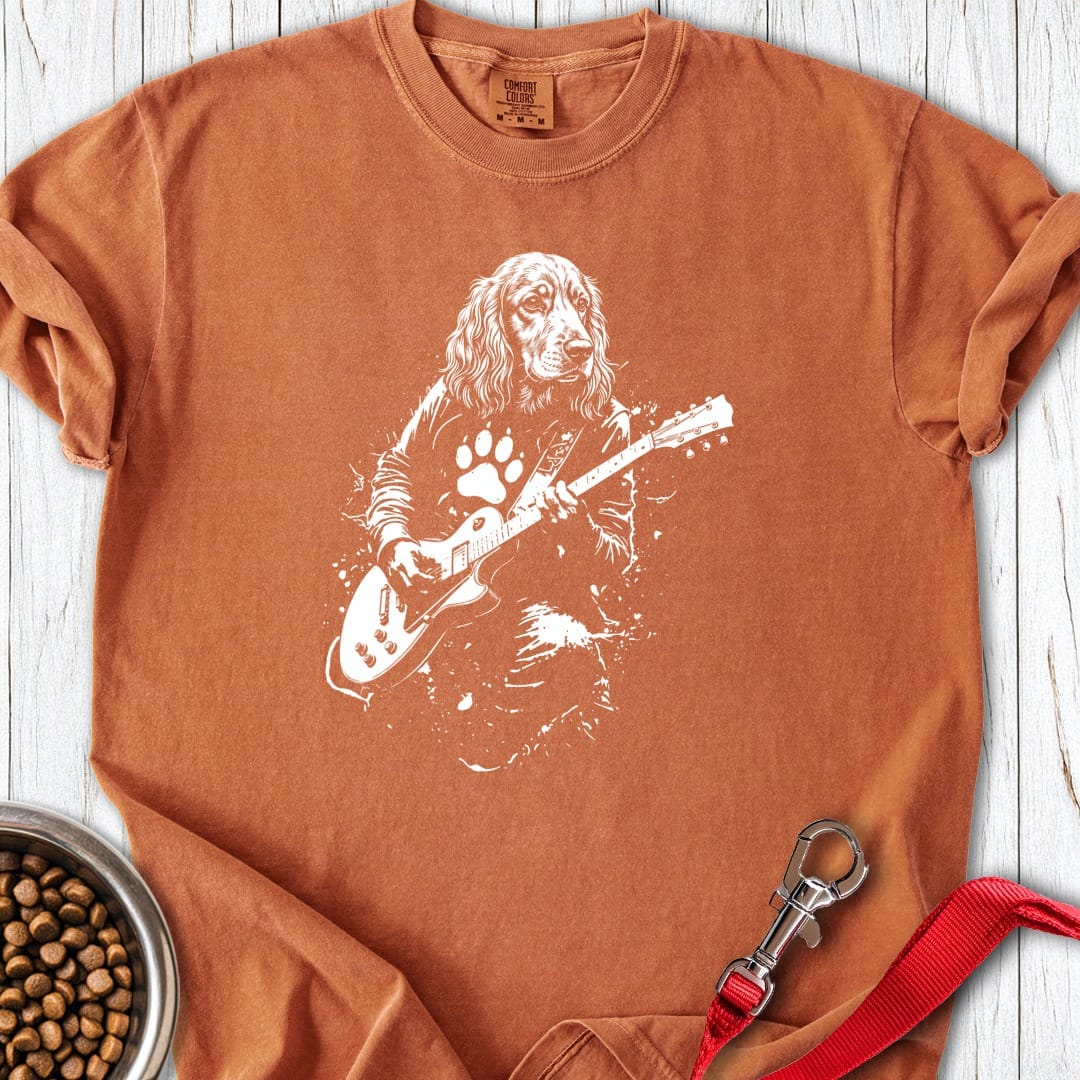 Cocker Spaniel Rocker Premium Tee Yam