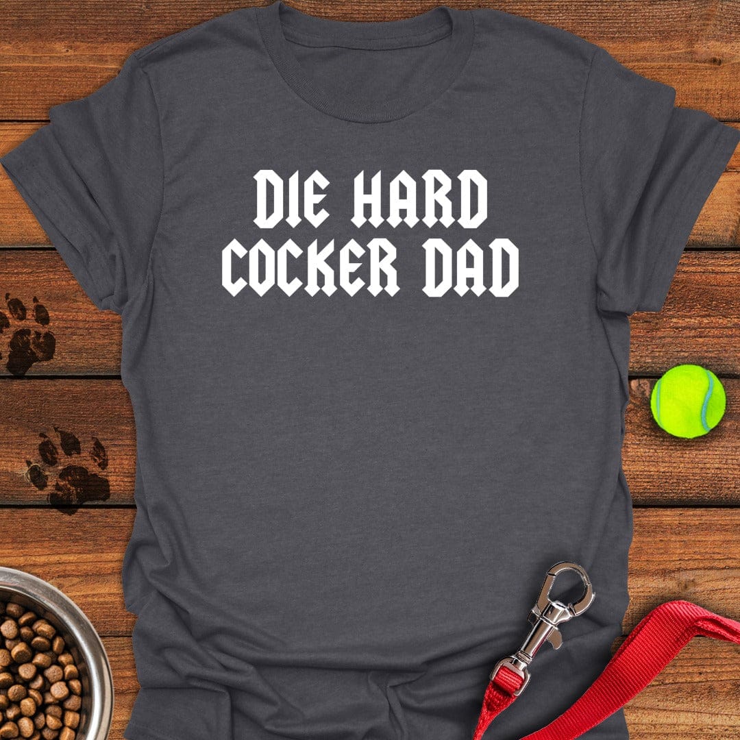 Die Hard Cocker Dad Dark Heather