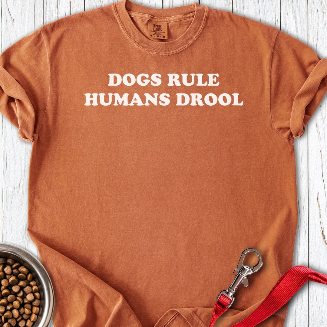 Dogs Rule Premium Tee Yam