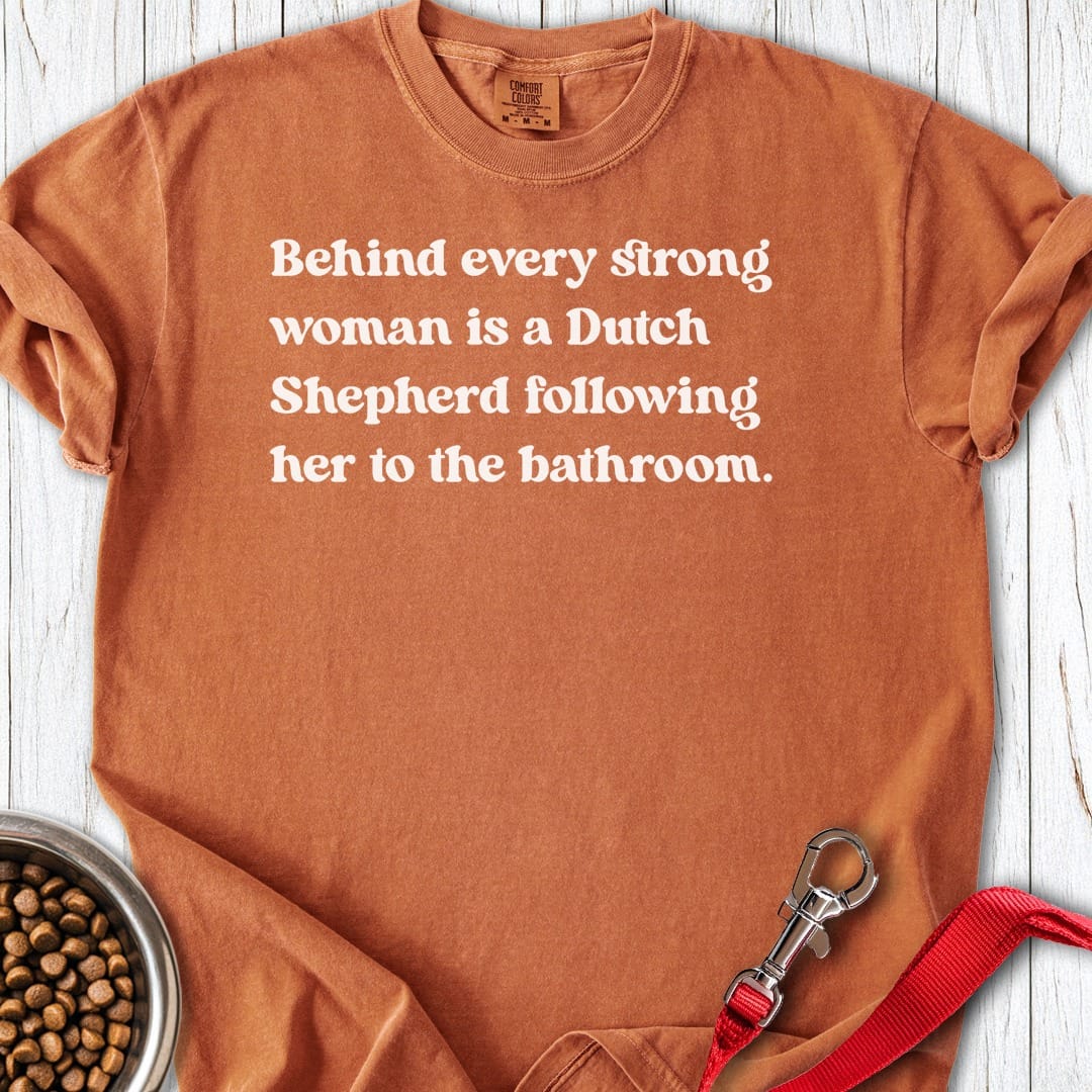 Dutch Shepherd Strong Woman Premium Tee Yam