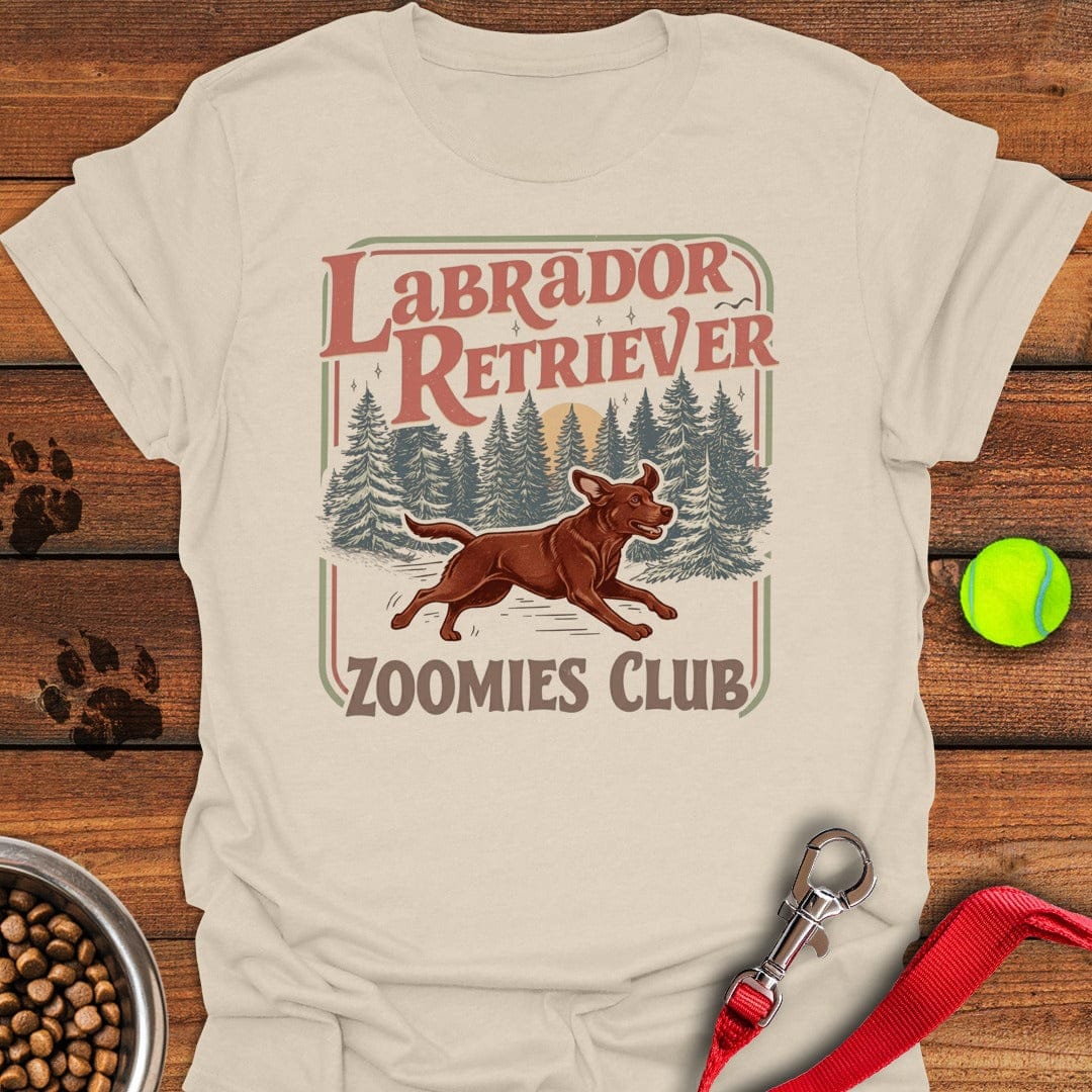 Fox Red Labrador Zoomies Natural