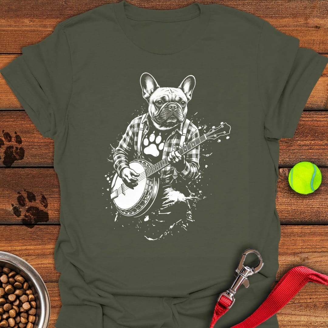 French Bulldog Banjo Military Green