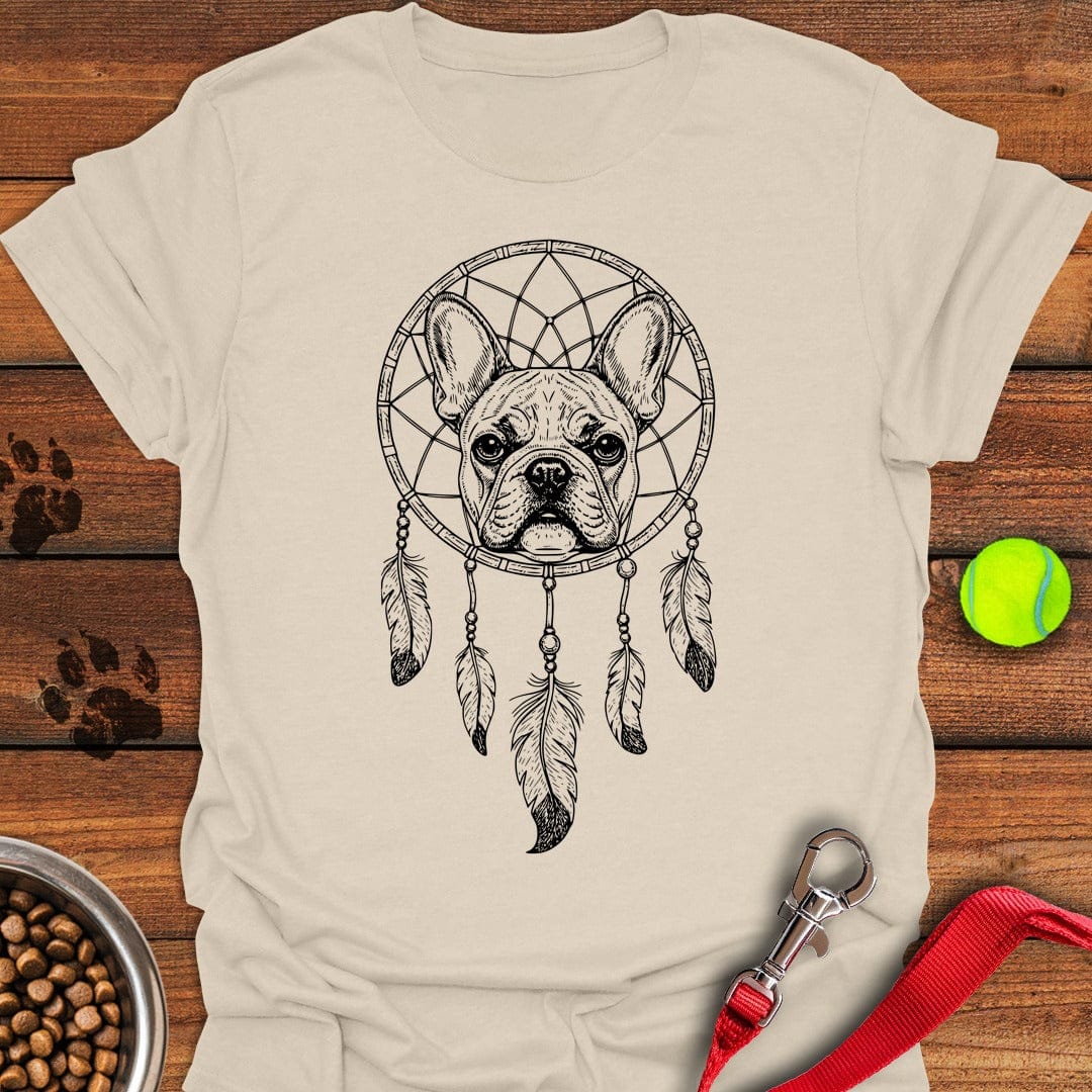 French Bulldog Dreamcatcher Natural