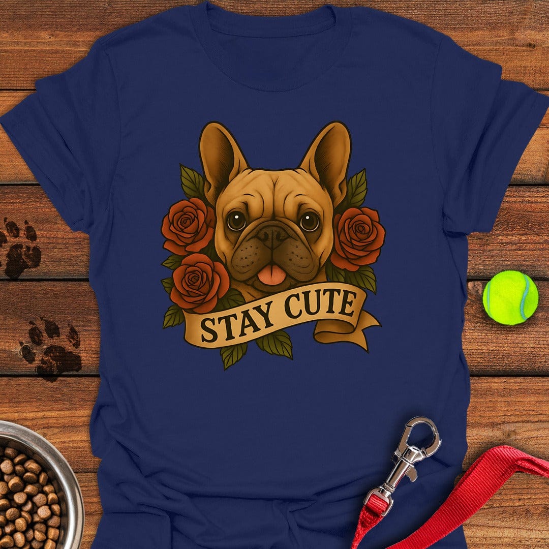 French Bulldog Tattoo Navy