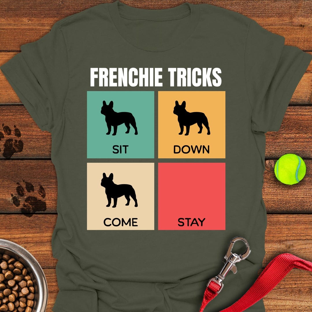 French Bulldog Tricks Military Green