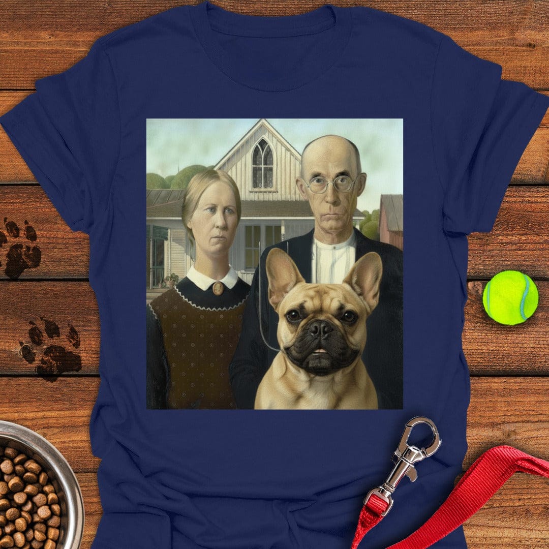 Frenchie American Gothic Navy