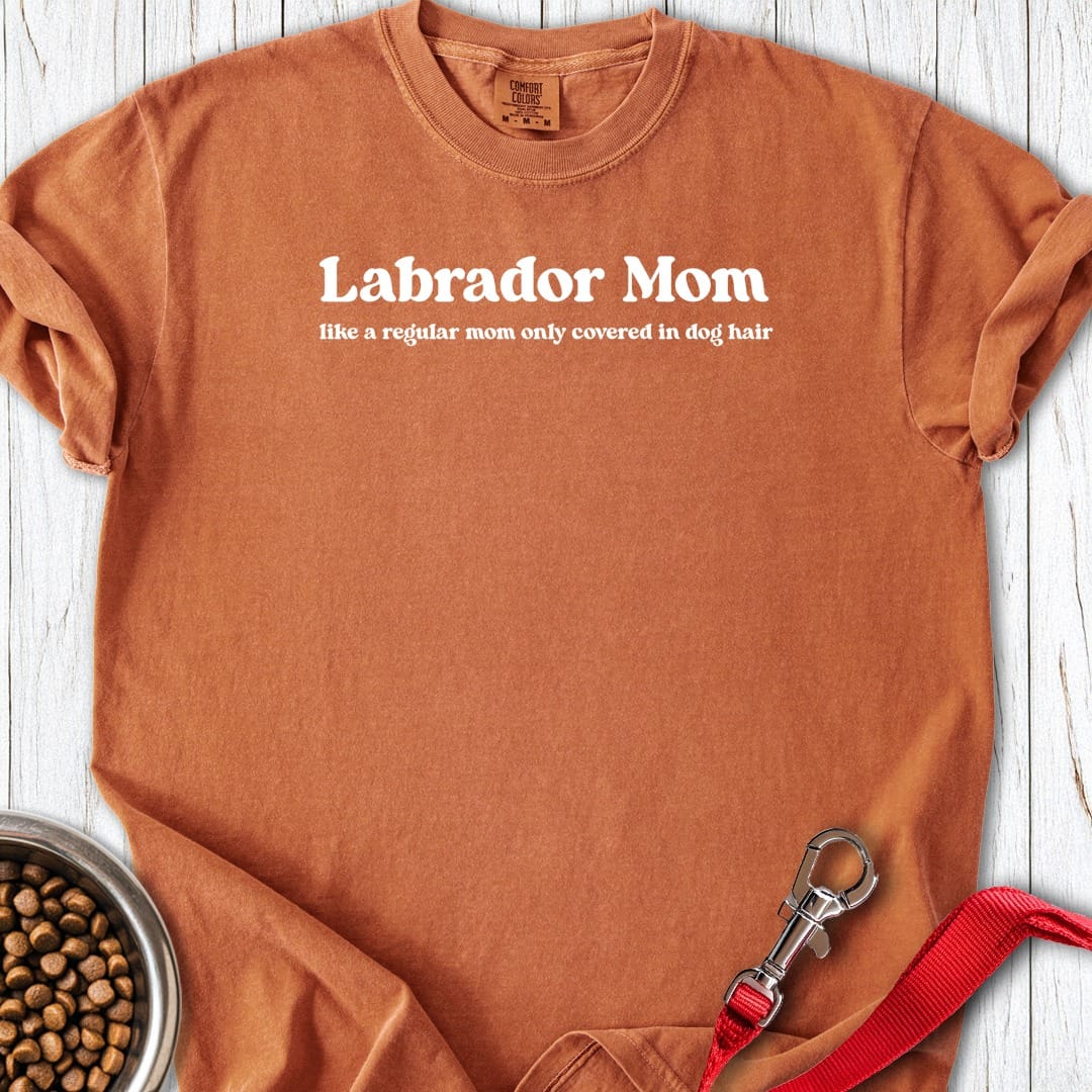 Funny Labrador Mom Premium Tee Yam