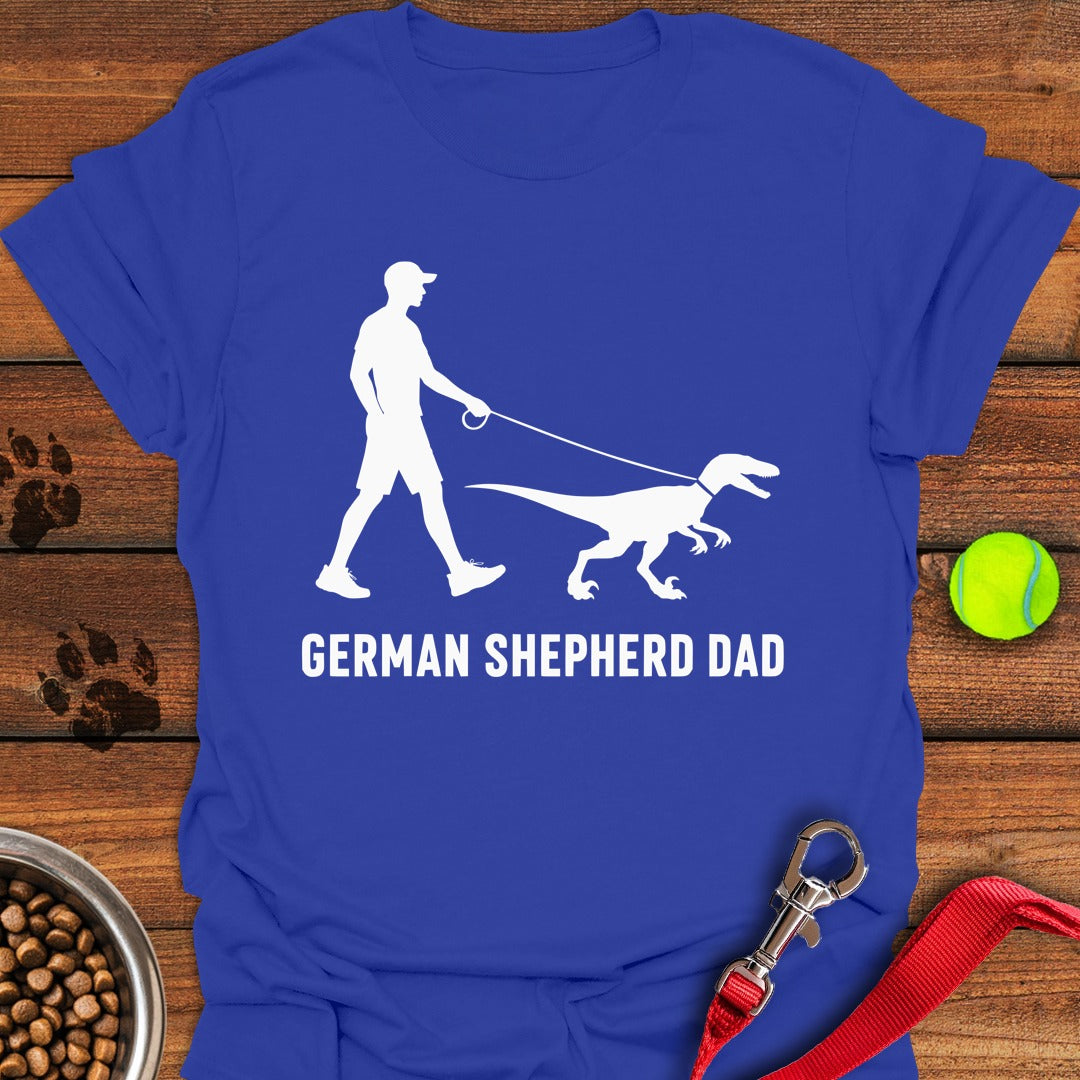 German Shepherd Dad Velociraptor Royal