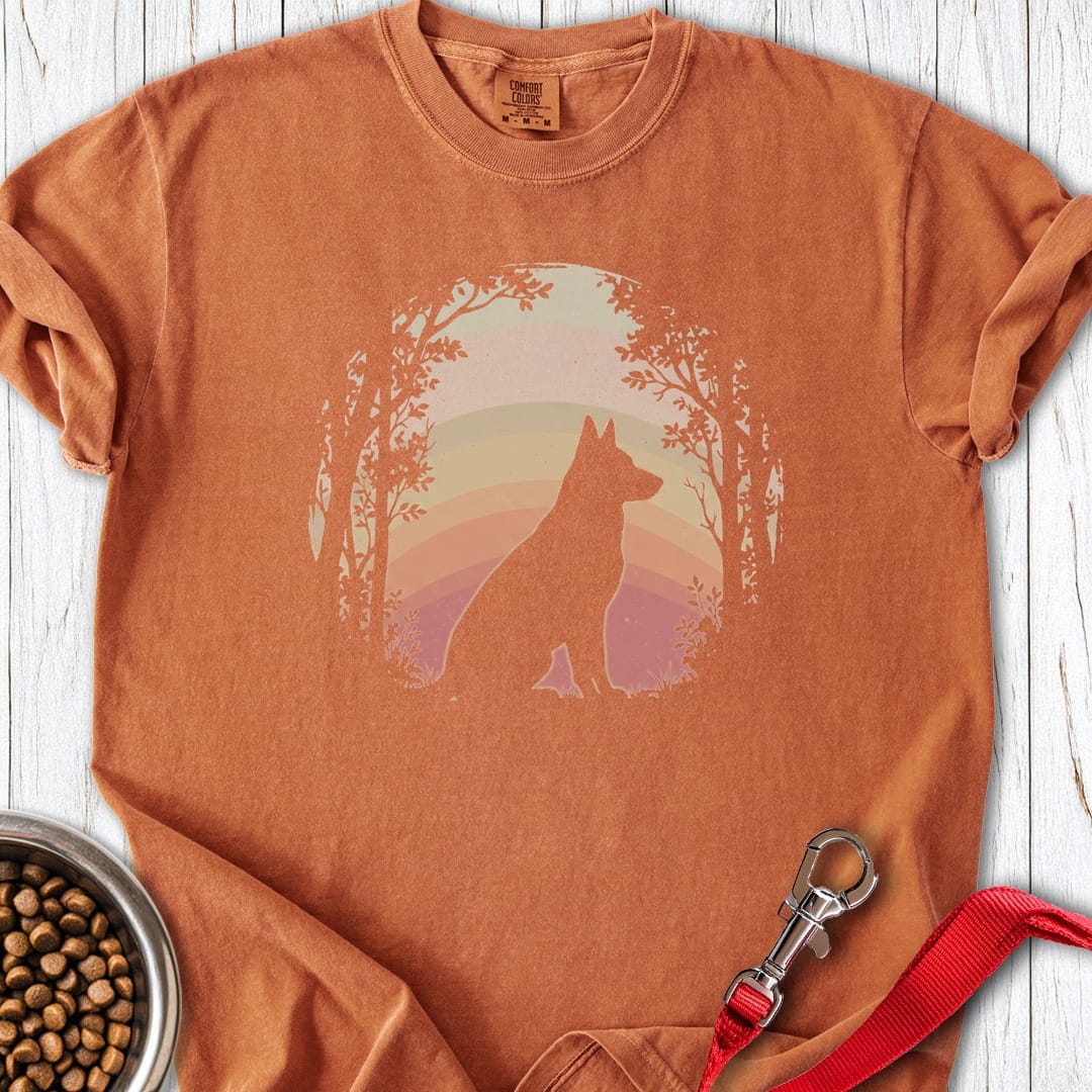 German Shepherd Nature Premium Tee Yam