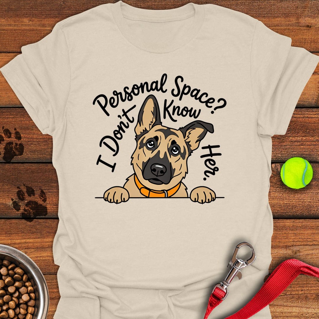 German Shepherd Personal Space Natural