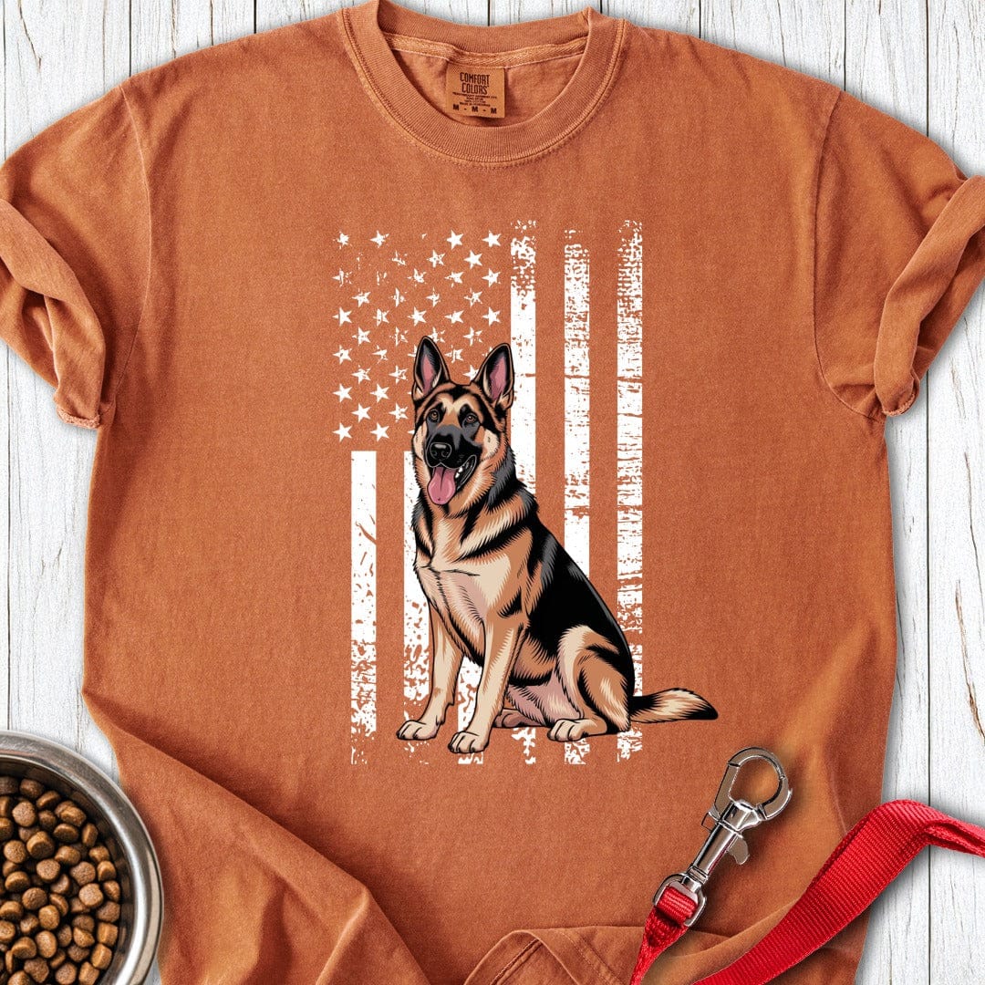 German Shepherd USA Premium Tee Yam