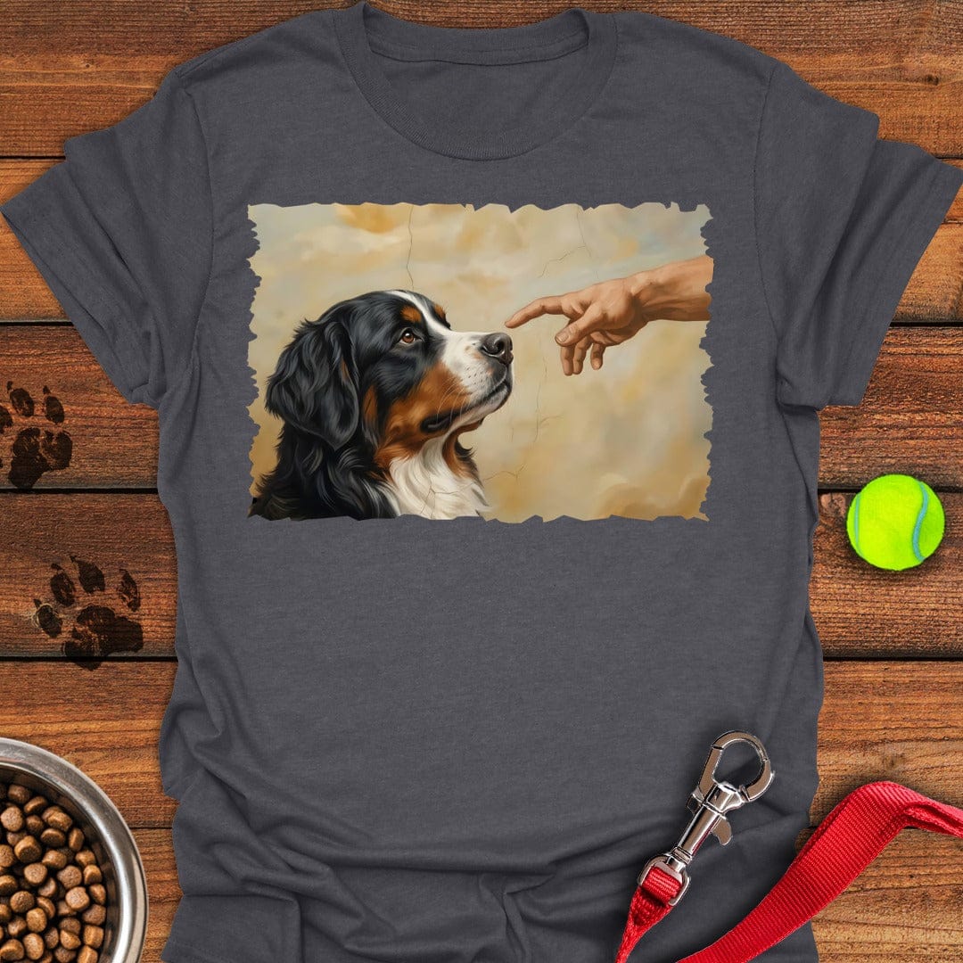 God Creates Bernese Mountain Dog Dark Heather