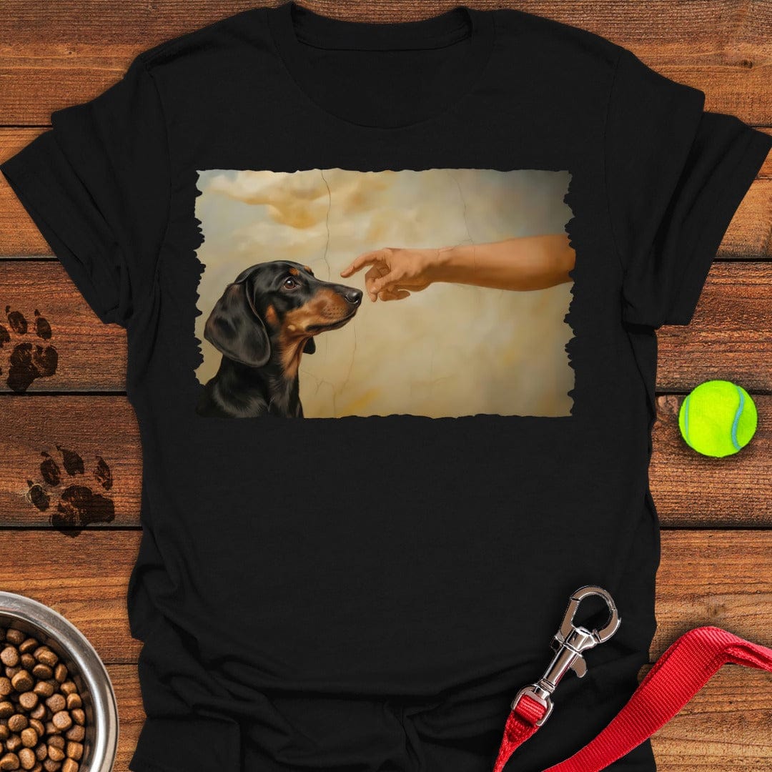 God Creates Dachshund Black
