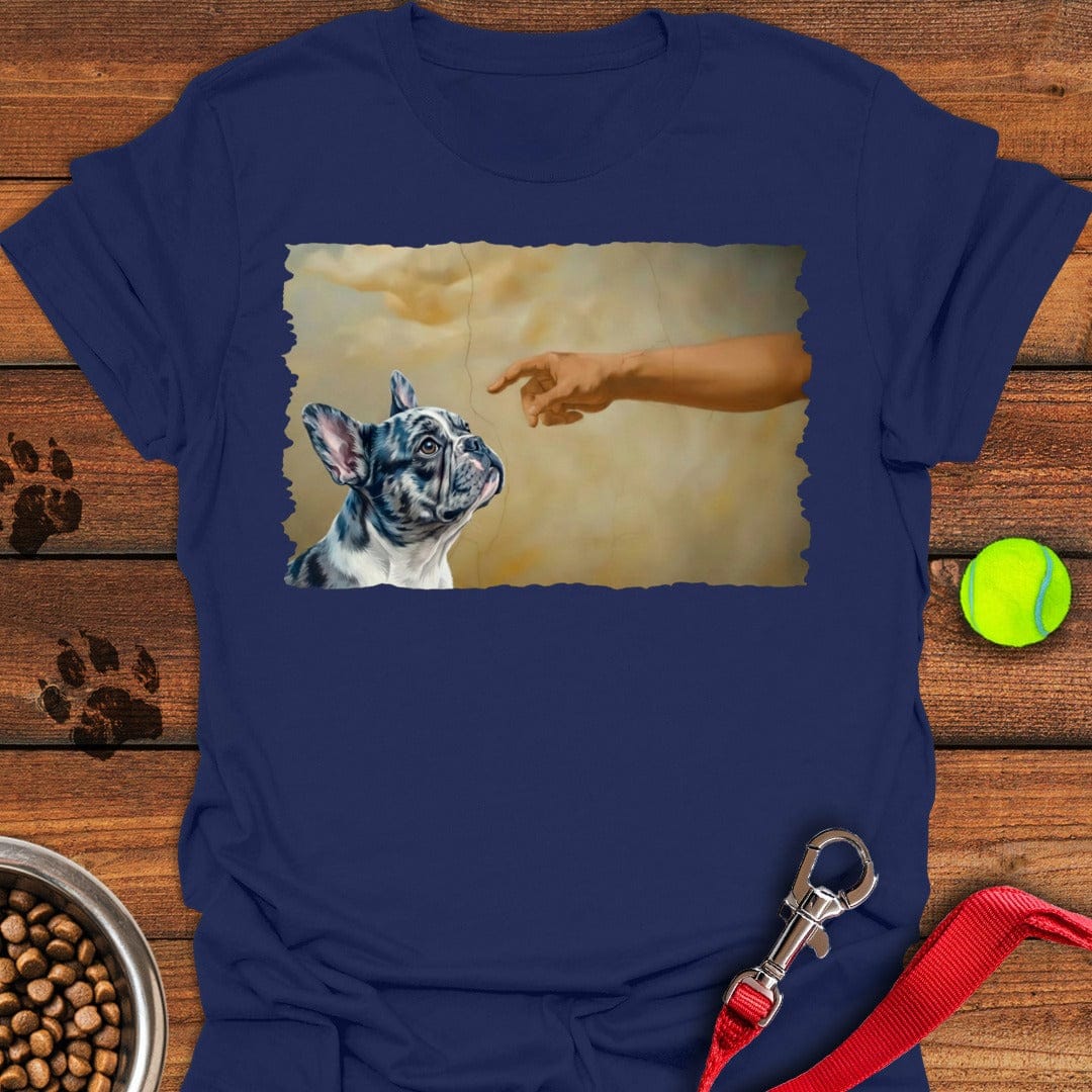 God Creates Merle French Bulldog Navy