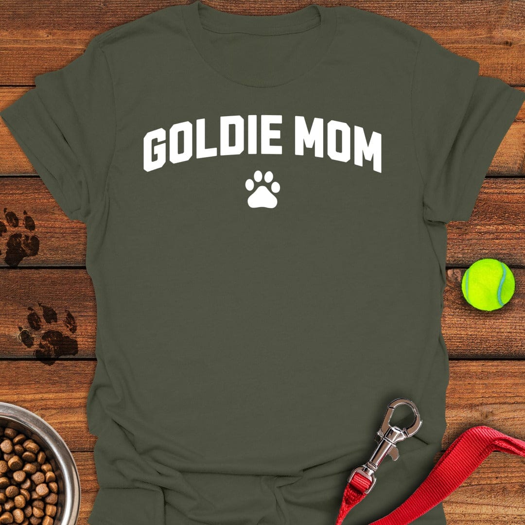Golden Retriever Mom Military Green