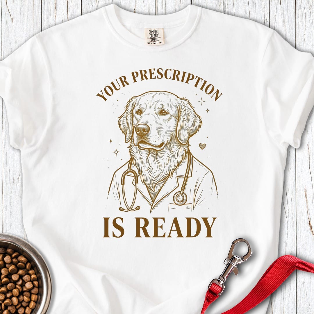 Golden Retriever Therapy White