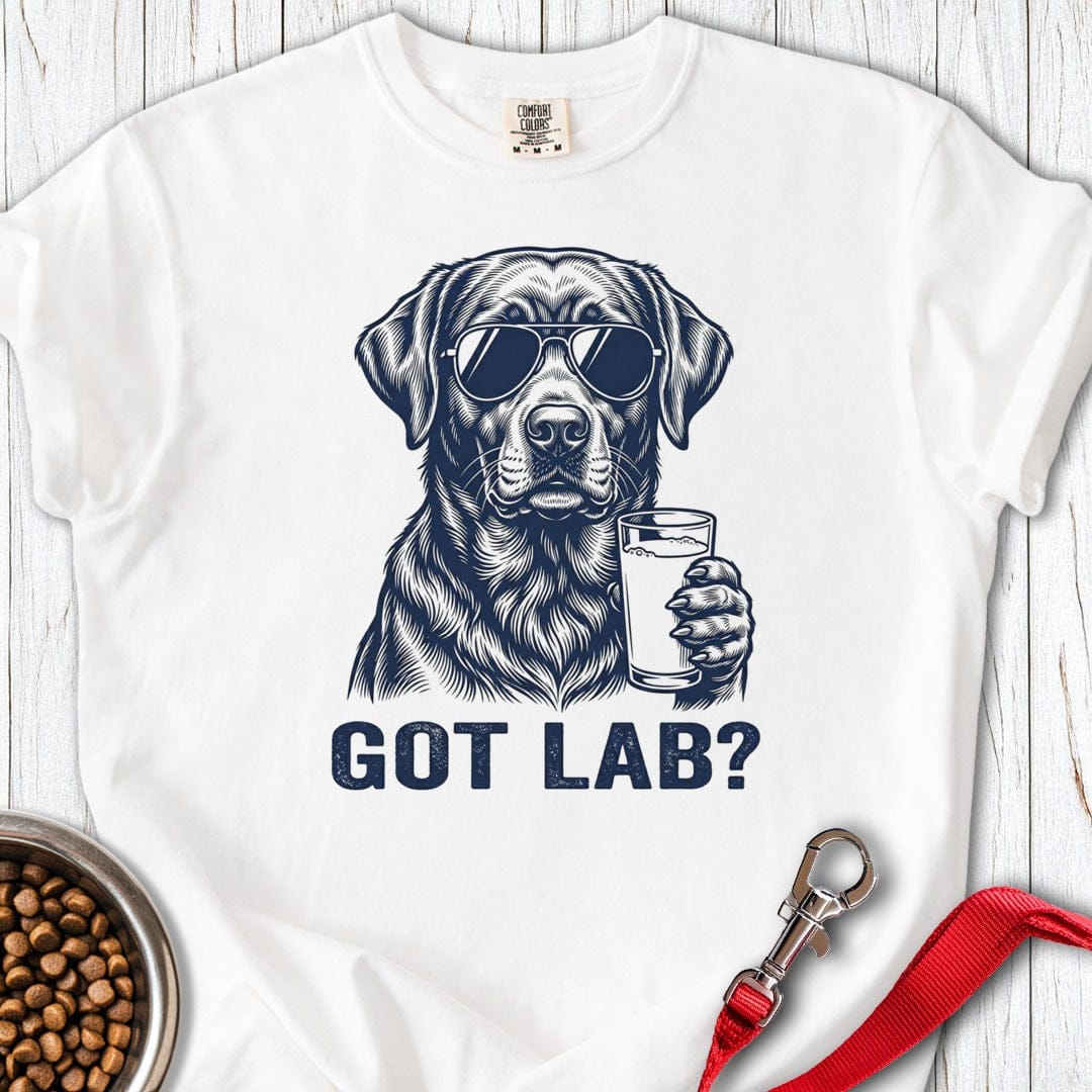 Got Lab? Premium Tee White