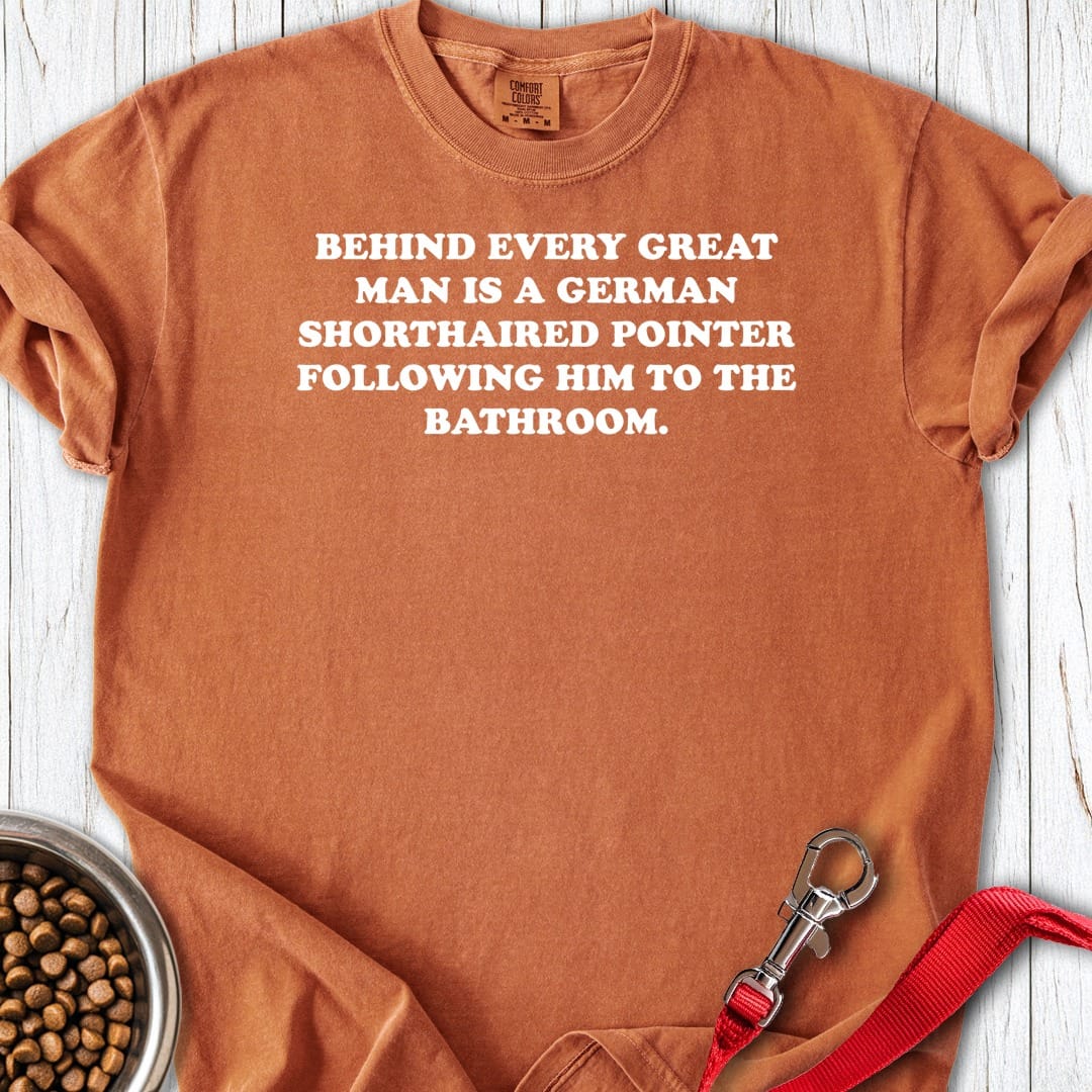Great Man German Shorthaired Pointer Premium Tee Yam