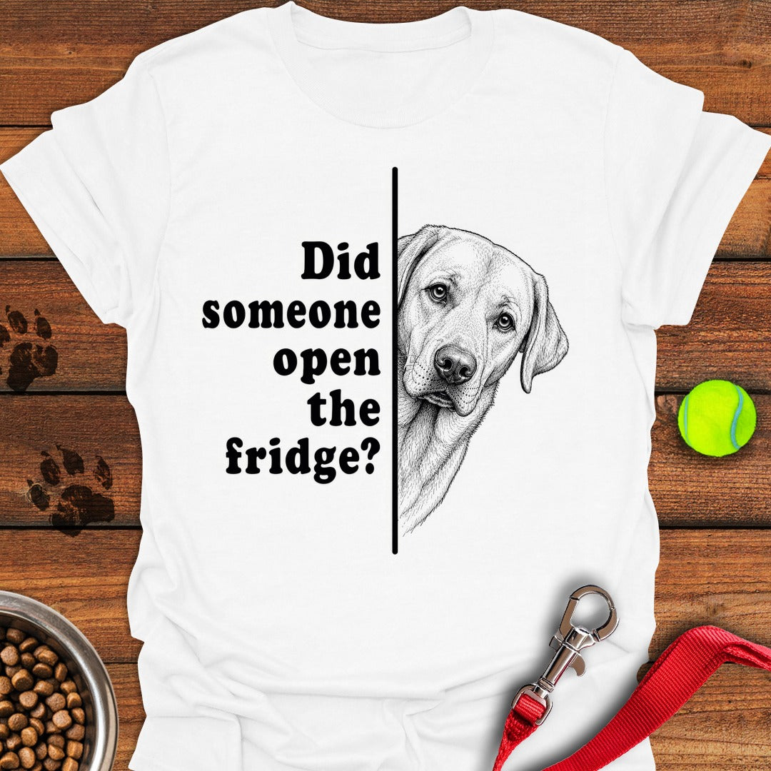 Hungry Labrador White
