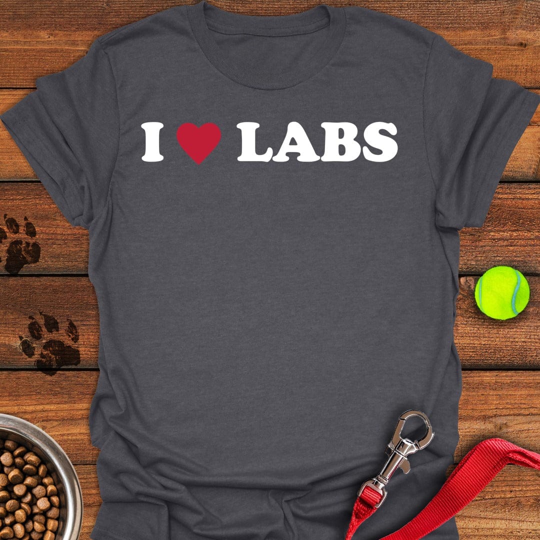 I Love Labs Dark Heather