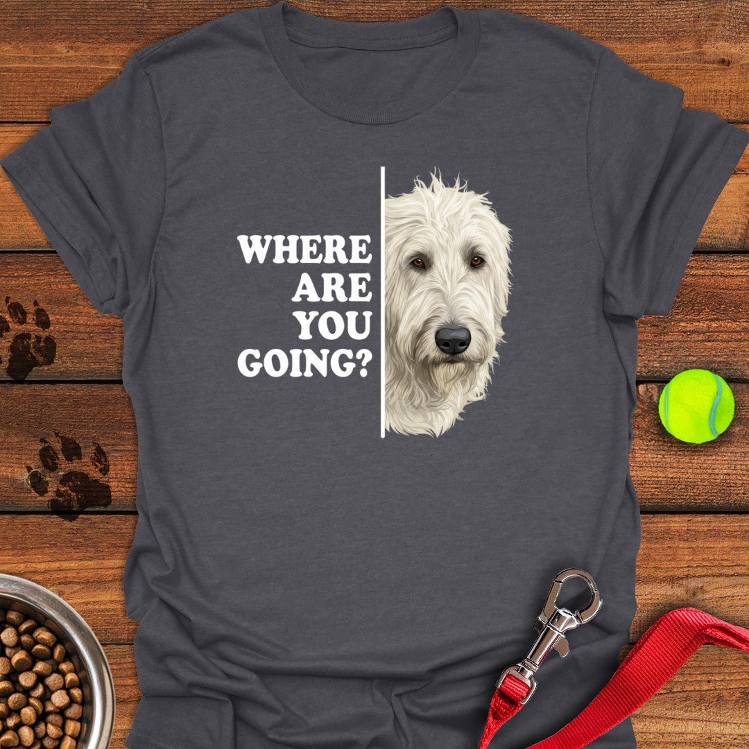 Irish Wolfhound Alert Dark Heather