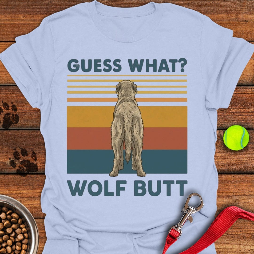 Irish Wolfhound Butt Light Blue