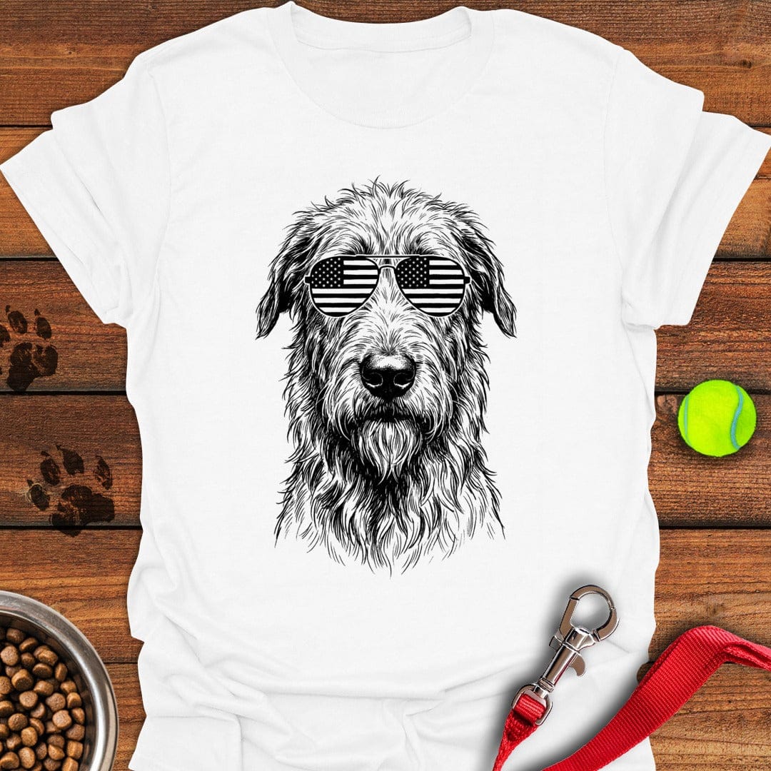 Irish Wolfhound USA White