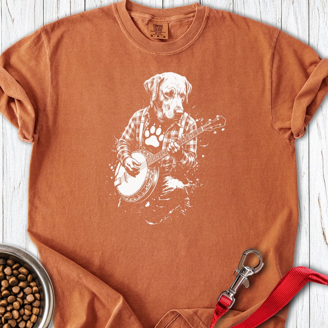 Labrador Banjo Premium Tee Yam