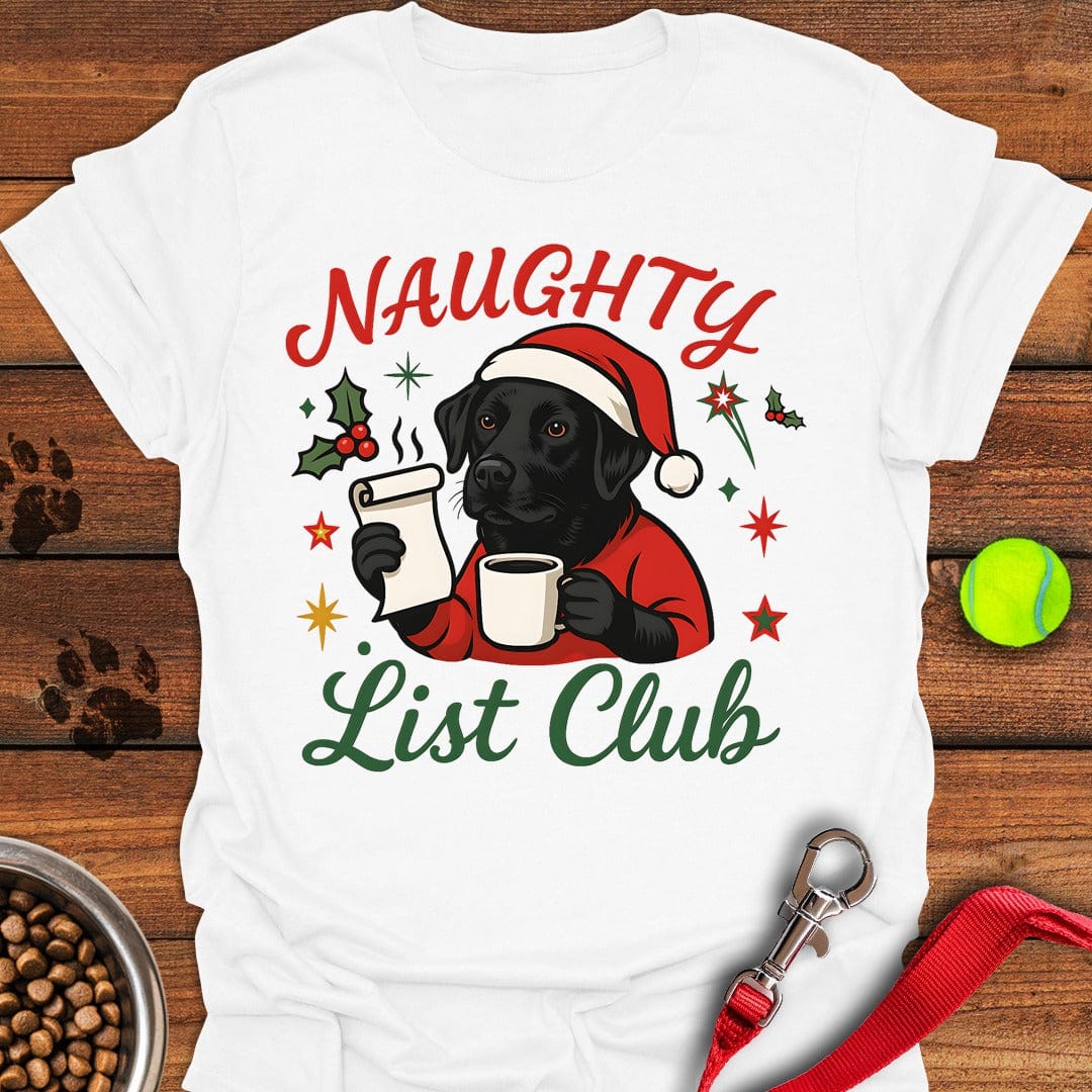 Labrador Christmas T-Shirt White