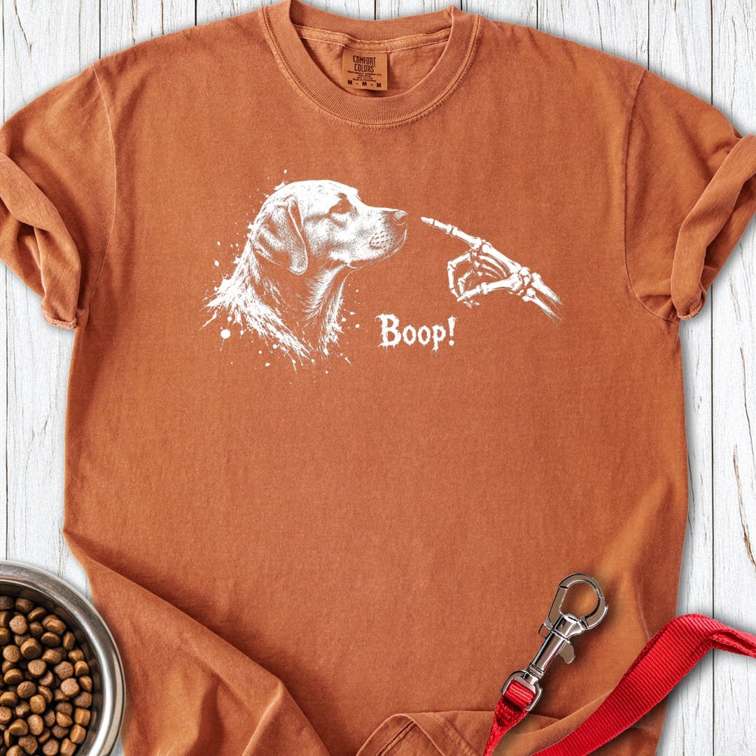 Labrador Halloween Boop Premium Tee Yam