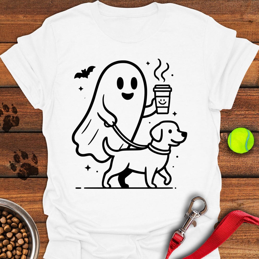 Labrador Halloween Ghost White