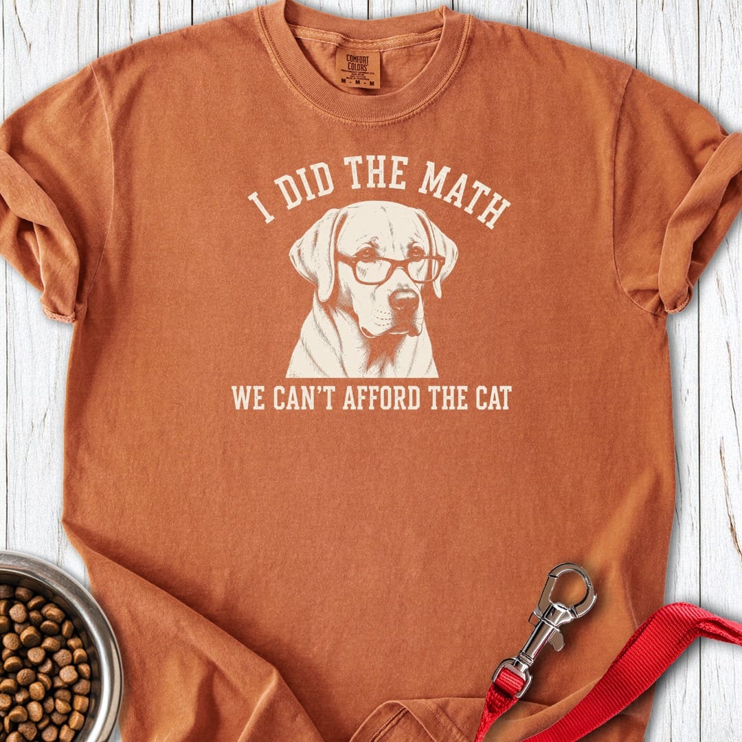 Labrador Retriever Ban the Cat Premium Tee Yam