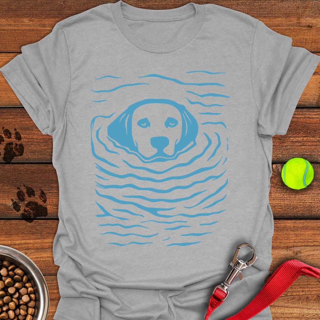 Labrador Swimming Sport Grey