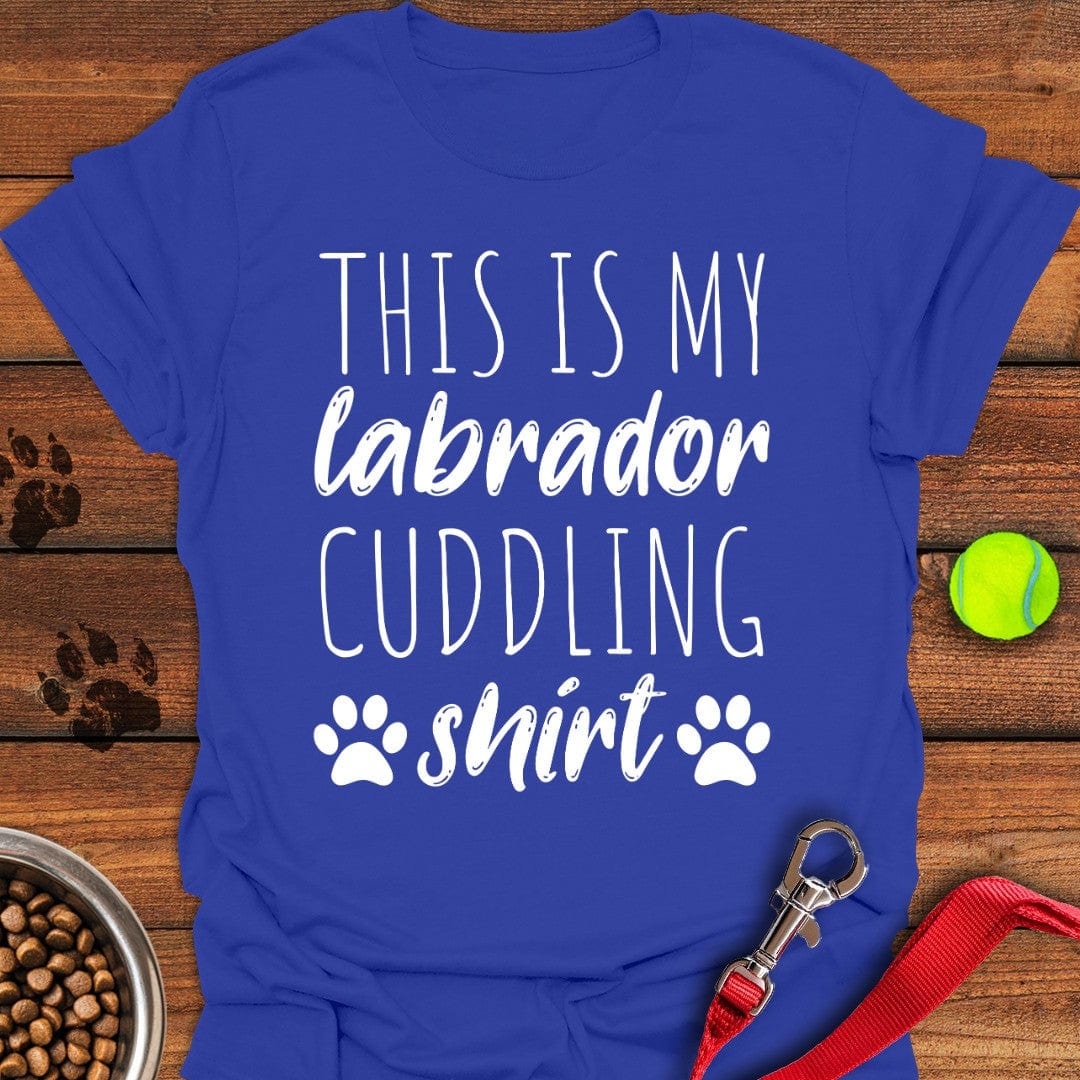 Labrador Cuddling Royal